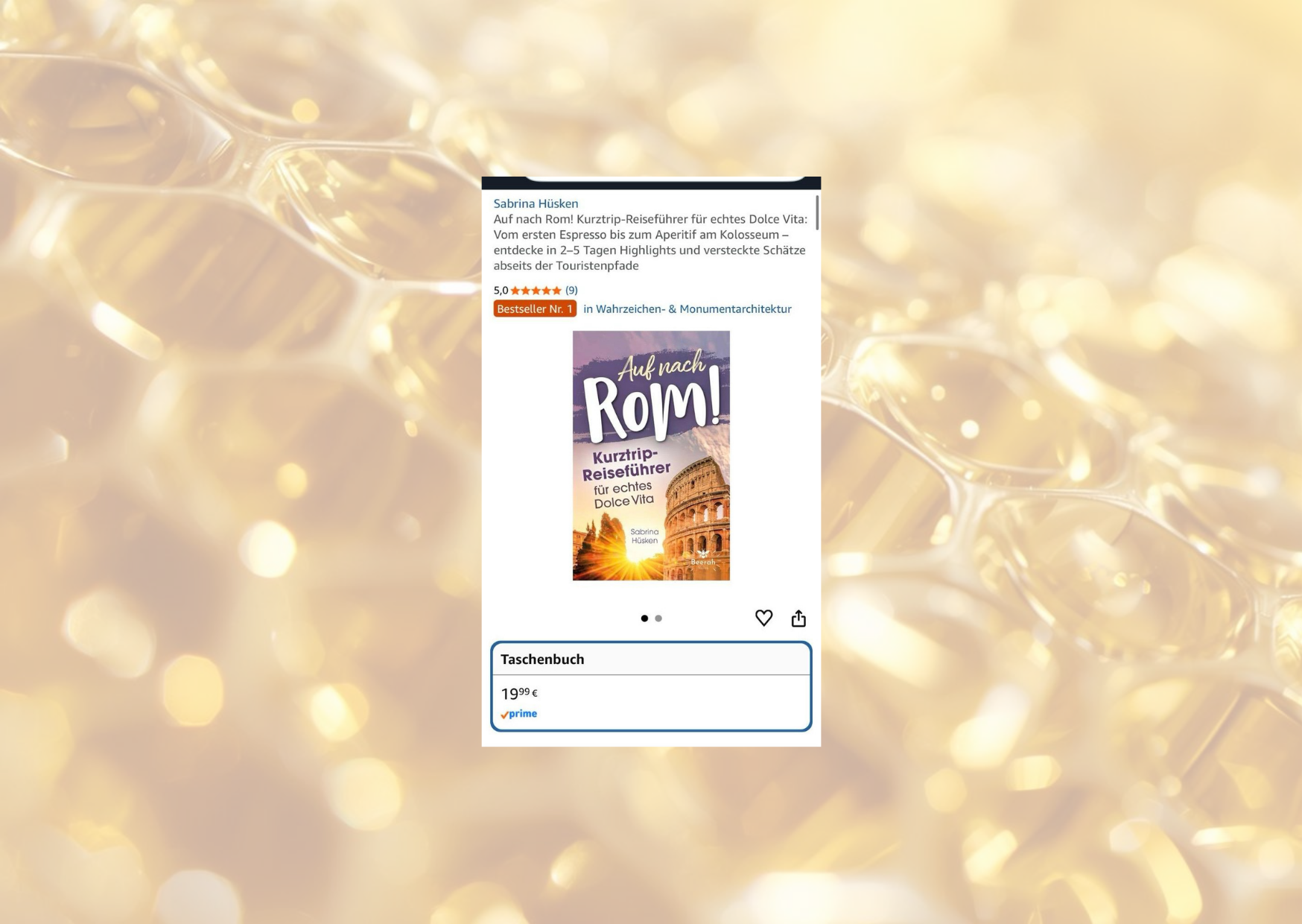 „Auf nach Rom!“ ist jetzt Bestseller!